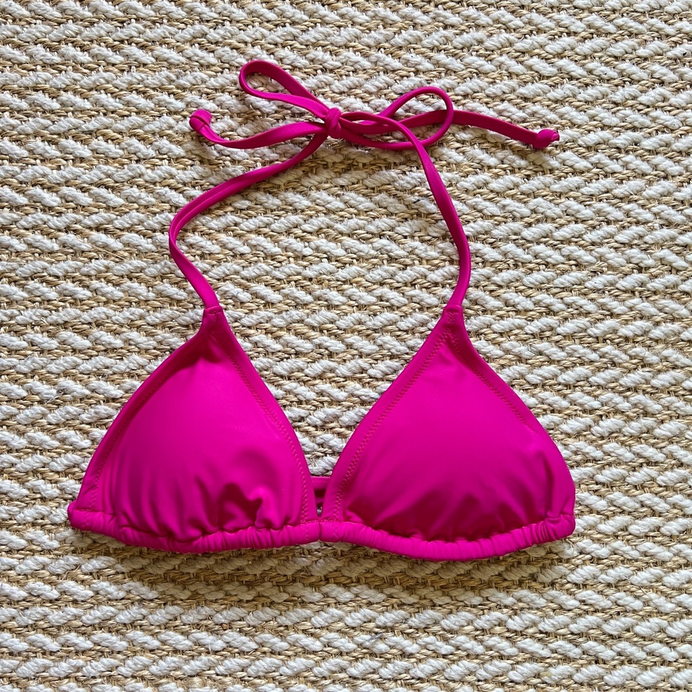 *NEW* J. Crew Triangle Bikini Top